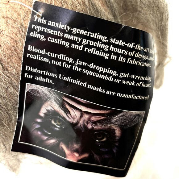 Letcher Mask Distortions Unlimited Vintage 80’s -90’s Collectible NWT - Picture 12 of 15